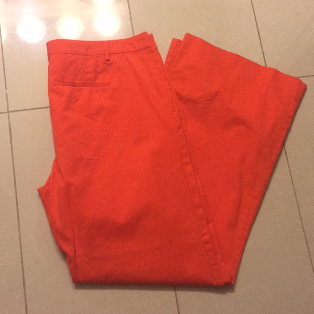 Orange Khakis by GAP
